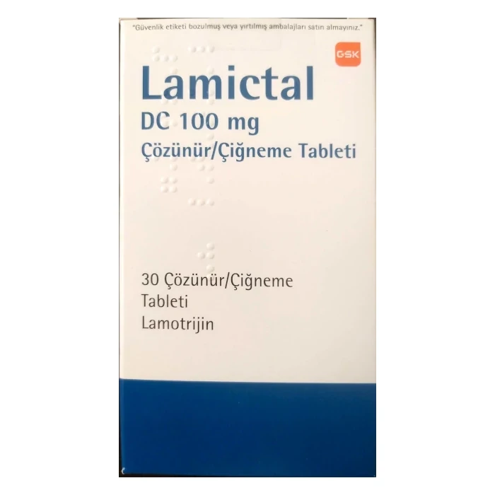 قرص لامیکتال ۱۰۰ میلی گرم Lamictal 100 mg Tab