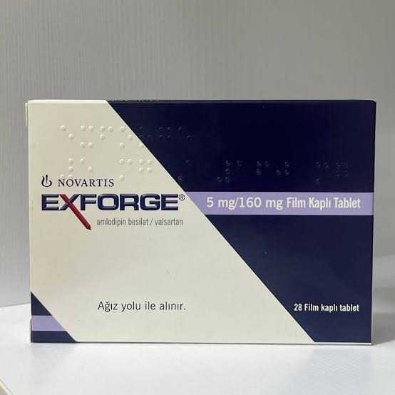 قرص اکسفورج 5/160 میلی گرم EXFORGE Tablet 5/160 mg